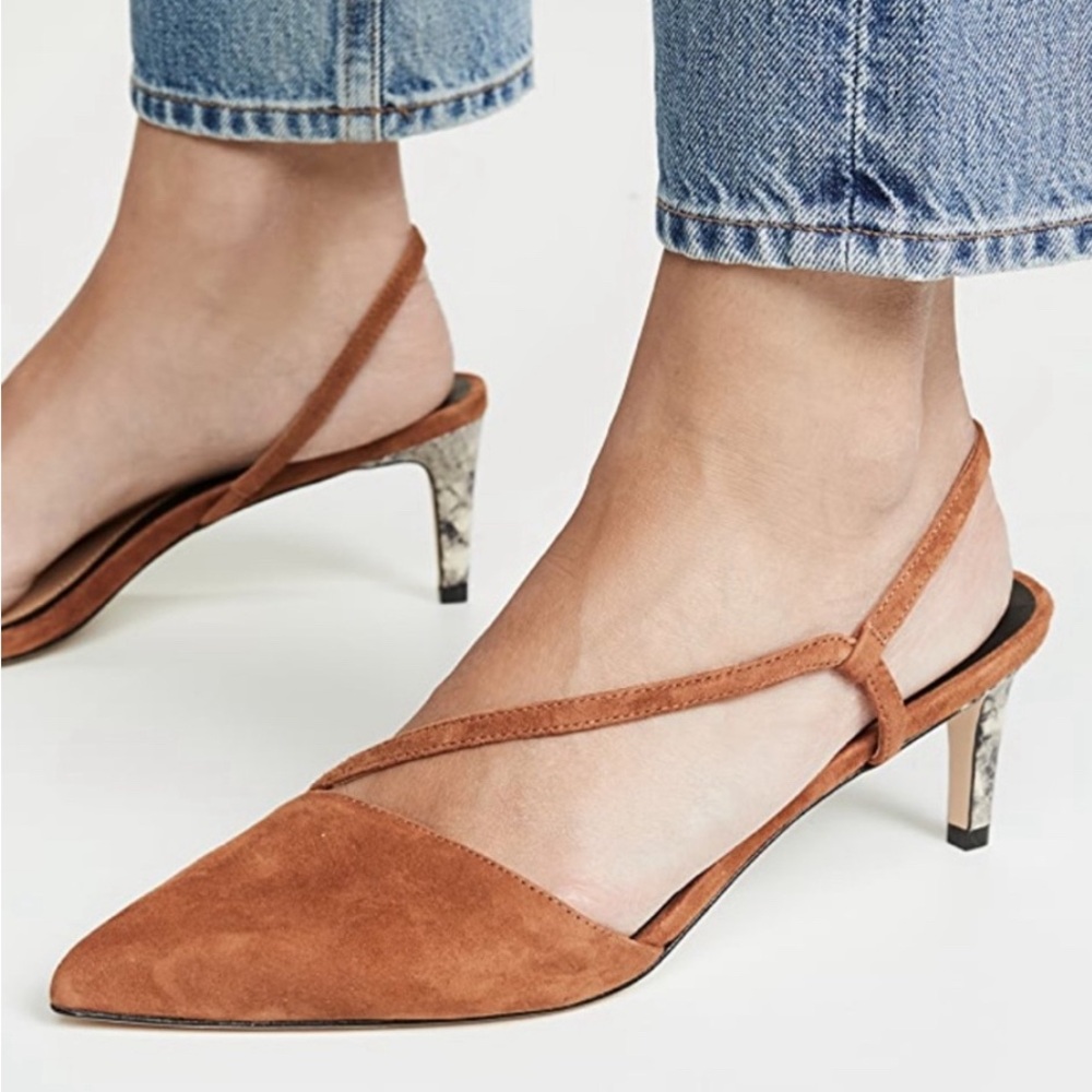 Joie Reno Slingback Heels in Sienna